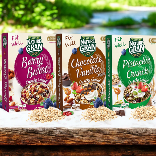 HEALTHY CRUNCH CEREAL-A BALANCED START TO YOUR DAY