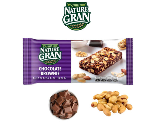 Treat Yourself to Nature Gran’s Chocolate Brownie and Nuts Granola Bar