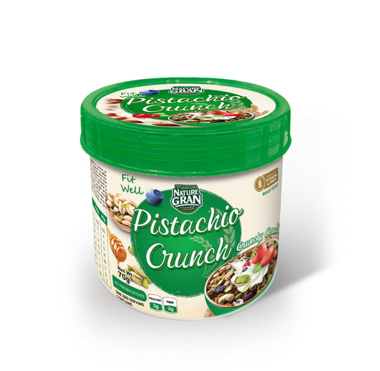 Pistachio Crunch Jar Cup – Crunchy Cereal (Convenient Pack)