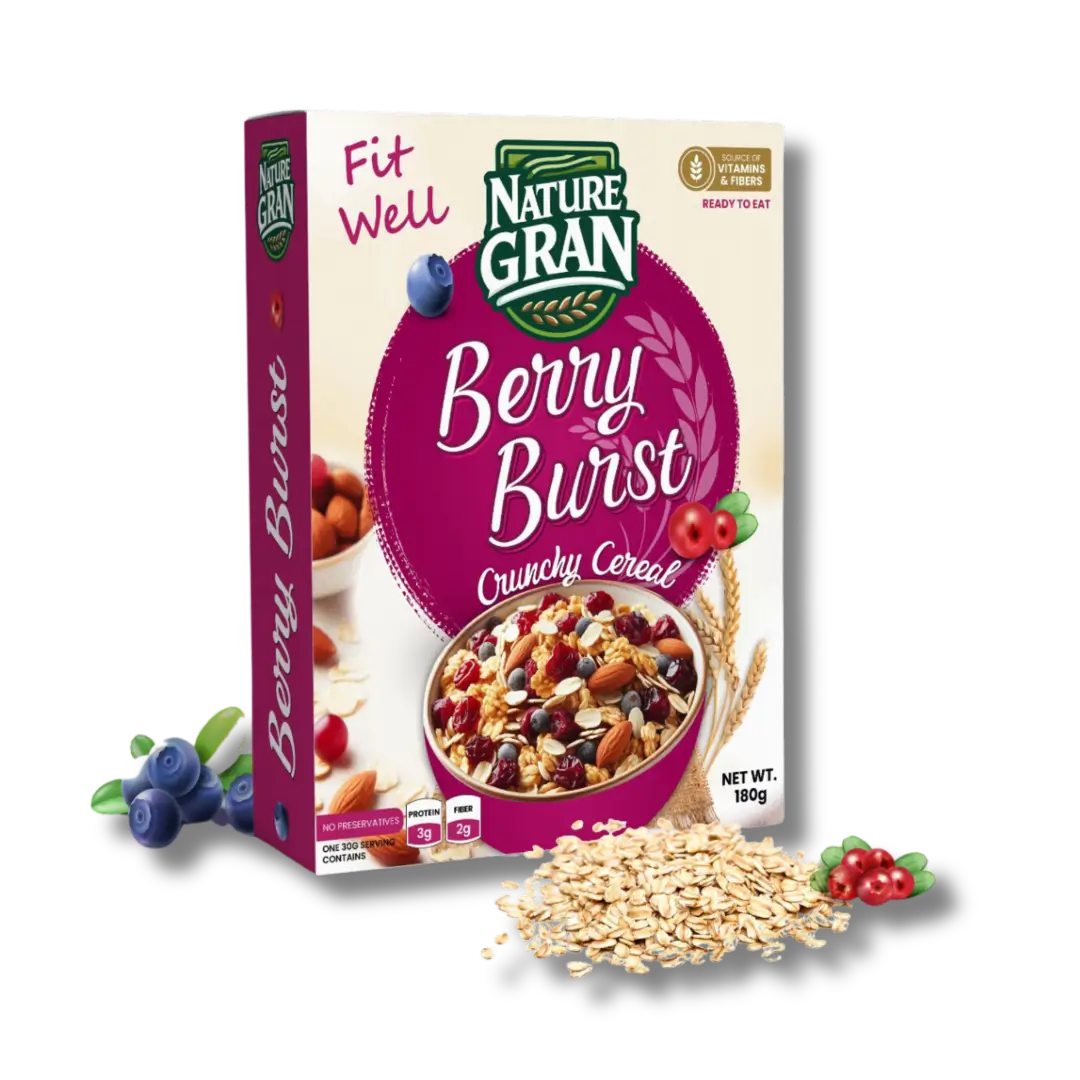 Crunchy Cereals Berry Burst