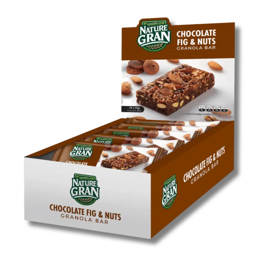 Chocolate Fig & Nuts 20 Bar Box