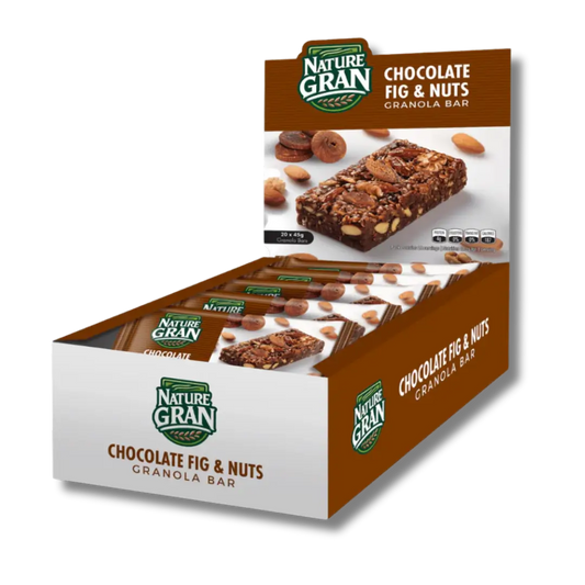 Chocolate Fig & Nuts 20 Bar Box