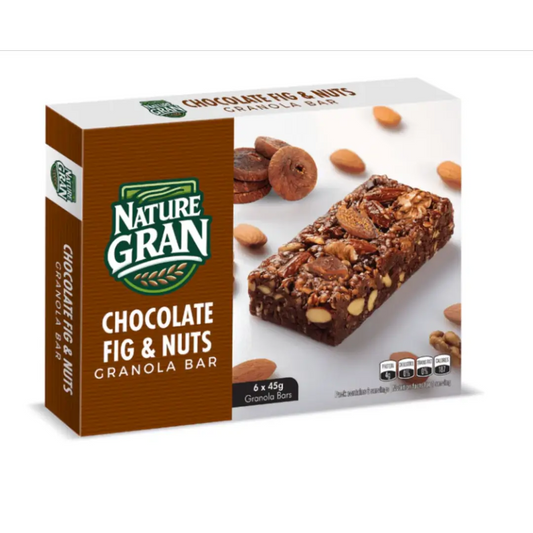 Chocolate Fig & Nuts 6 Bar Box