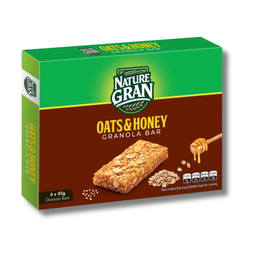Oats & Honey 6 Bar Box