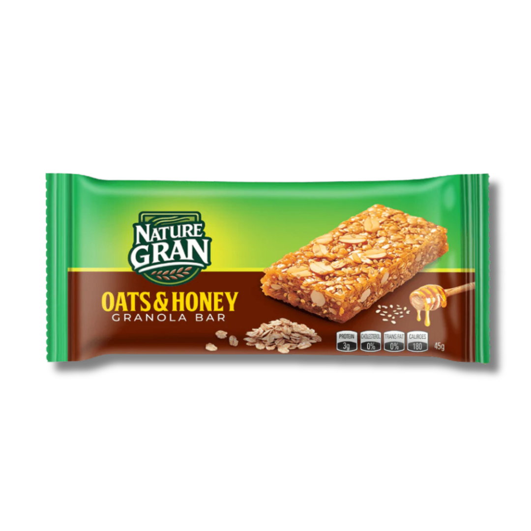 Granola Bars Oats and Honey